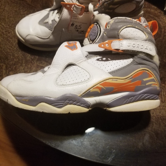 air jordan 23 white leather pre owned - Picture 4 of 8